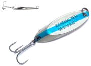 Блесна колеблющаяся GERMAN Kastmaster 105 56мм 21гр #B06 серебро/ синий/ серебро Блесна колеблющаяся GERMAN Kastmaster 105 56мм 21гр #B06 серебро/ синий/ серебро