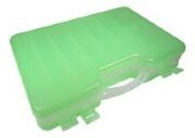 Кейс ТРИ КИТА КД-1 зеленый двухсторонний с ручкой 290*210*60мм