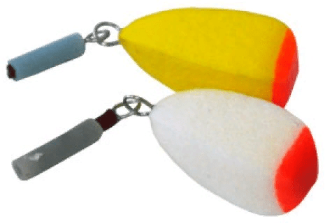 Поплавок зимний РОМБ №1 одинарный точеный 18х8мм 0.9гр цвет в ассорт