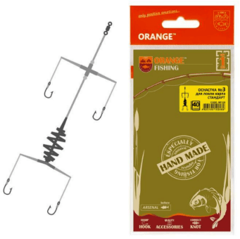 Монтаж карповый ORANGE #3 Spring 40гр 1шт/уп Монтаж карповый ORANGE #3 Spring 40гр 1шт/уп