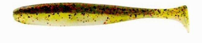 Виброхвост ALLVEGA Blade Shad 10см 5гр 5шт/уп #003 natural w/pumpkin back