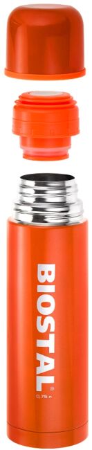 Термос Biostal стальной 1литр NB-1000C-0 оранжевый
