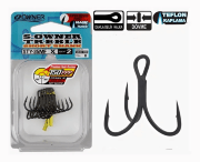 Крючок тройной OWNER 5635MF-02 STY-35MF черн мат кован 6шт/уп
