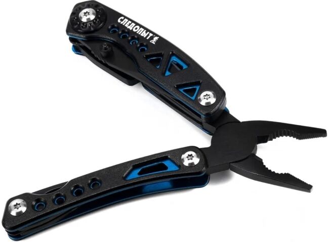 Мультитул (плоскогубцы) "СЛЕДОПЫТ-STALKER" 7 предметов в чехле PF-MT-25