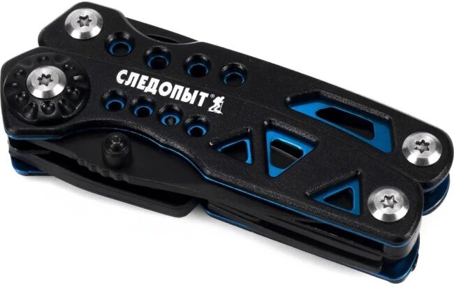 Мультитул (плоскогубцы) "СЛЕДОПЫТ-STALKER" 7 предметов в чехле PF-MT-25