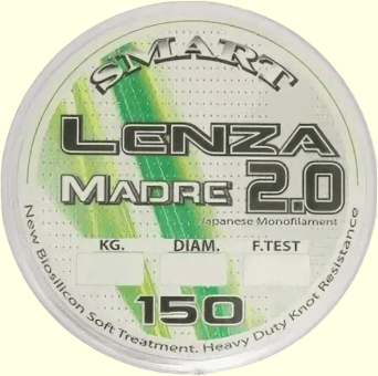Леска MAVER Smart Lenza Madre 2.0 150m monofil. clear 0.112mm 1,0кг F.Test 2 Леска MAVER Smart Lenza Madre 2.0 150m monofil. clear 0.112mm 1,0кг F.Test 2