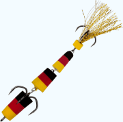 Мандула XXL FISH  №157 Ока цвет ЖКЧ, 1шт/уп