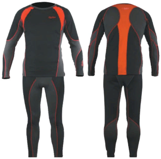 Термобелье мужское ALASKAN Polar+ черное/серое/красное размер:M Термобелье мужское ALASKAN Polar+ черное/серое/красное размер:M