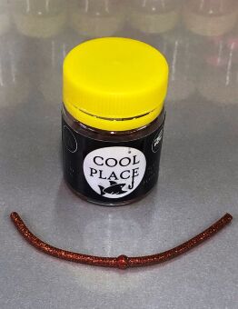 Силиконовая приманка COOL PLACE Доширак 100мм Сыр #Brown glitter 12шт/уп