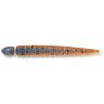 Силиконовая приманка KEITECH Custom Leech 3" #111C Cinnamon PP / Blue Neon 7.5см 1.3гр 10шт/уп