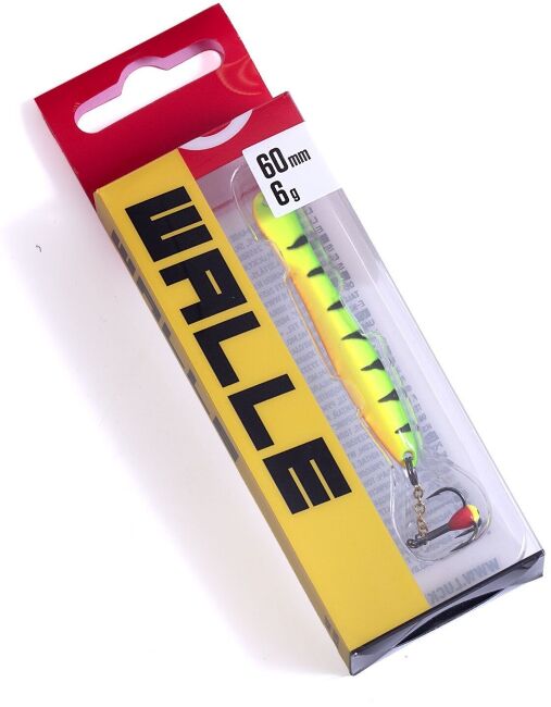 Блесна вертикальная зимняя Lucky John WALLE с цепочкой и тройником 60мм TIGER блистер Блесна вертикальная зимняя Lucky John WALLE с цепочкой и тройником 60мм TIGER блистер