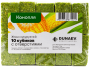Жмых DUNAEV кукурузный Конопля 300гр 10шт/уп Жмых DUNAEV кукурузный Конопля 300гр 10шт/уп