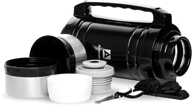 Термос АРКТИКА 202-2500 с супер-широким горлом 2.5л чёрный Термос АРКТИКА 202-2500 с супер-широким горлом 2.5л чёрный