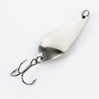 Блесна колеблющаяся РУССКАЯ РЫБАЛКА Атом М серебро 10гр