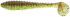 Виброхвост KEITECH Swing Impact FAT 5.8" #401 Green Pumpkin Chartreuse 15см 15гр 4шт/уп