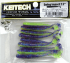 Виброхвост KEITECH Swing Impact 2.5" PAL#06 Violet Lime Belly 7.5см 1.9гр 10шт/уп