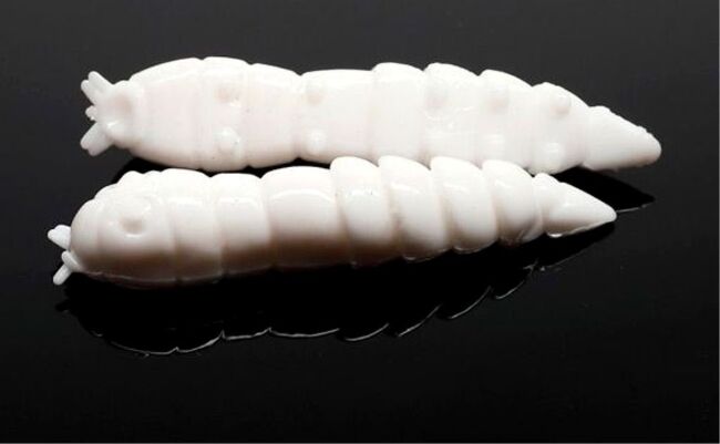 Приманка LIBRA LURES Kukolka 42 # 001 White 42мм Сыр 10шт/уп