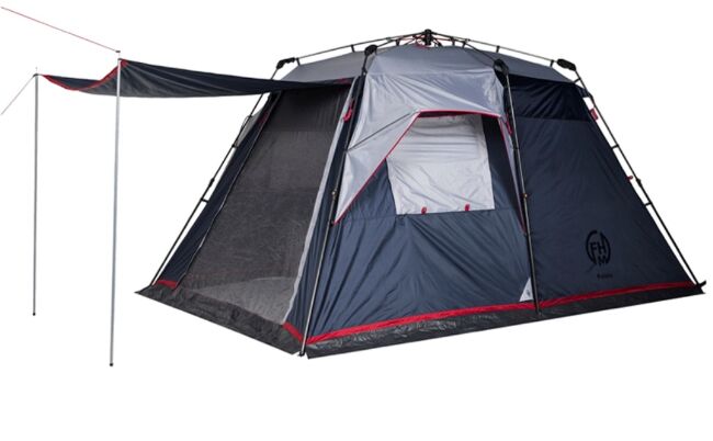 Палатка кемпинговая "Polaris 4" Синий/Серый Палатка кемпинговая "Polaris 4" Синий/Серый