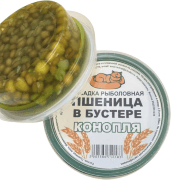 Насадка рыболовная РЫЖИЙ КОТ Пшеница в бустере Конопля 30мл Насадка рыболовная РЫЖИЙ КОТ Пшеница в бустере Конопля 30мл