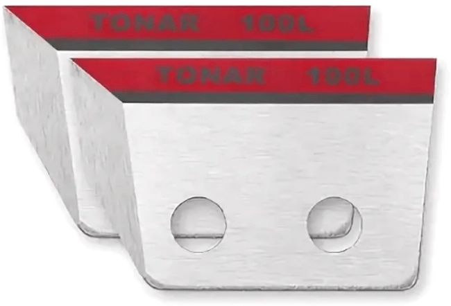 Комплект ножей ТОНАР к ледобуру ЛР-100 ЛЕВОЕ вращение NLT-100L.SL