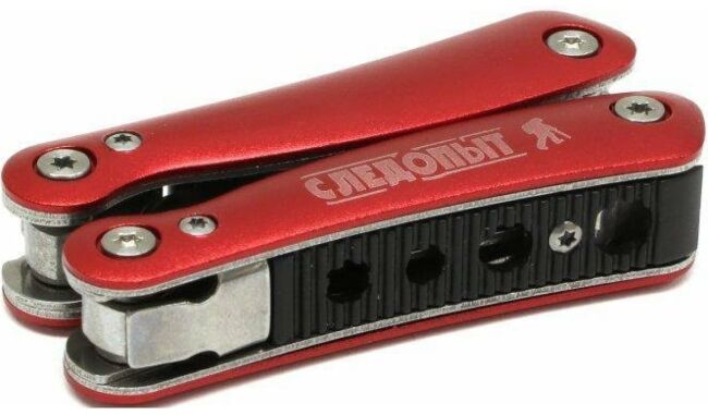 Мультитул (плоскогубцы) "СЛЕДОПЫТ-STALKER" 9 предметов в чехле PF-MT-17