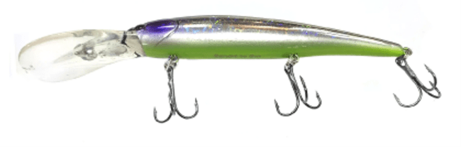 Воблер Grows Culture Deep Walleye Bandits GC1396-120 #22 purple shiner