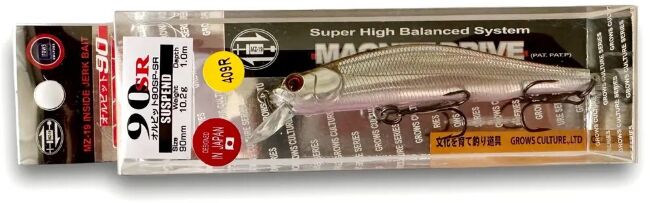 Воблер GROWS CULTURE Orbit 90SP-SR 90мм 10.2гр до 1.0м #409R Воблер GROWS CULTURE Orbit 90SP-SR 90мм 10.2гр до 1.0м #409R