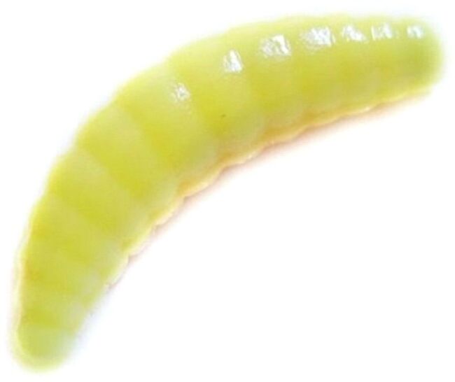 Силиконовая приманка TROUT ZONE Maggot 1.3" сырный сыр/щербет 12шт/уп