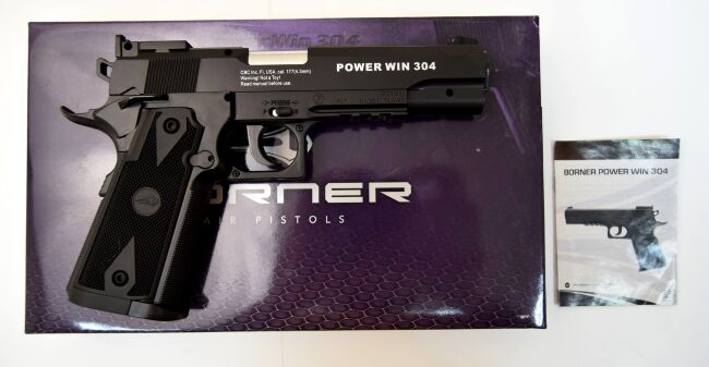 Пневматический пистолет BORNER Power Win 304 (Colt)