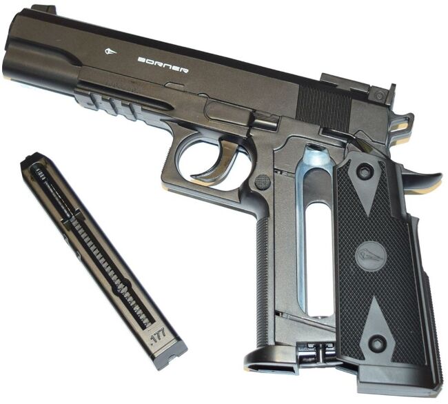 Пневматический пистолет BORNER Power Win 304 (Colt)