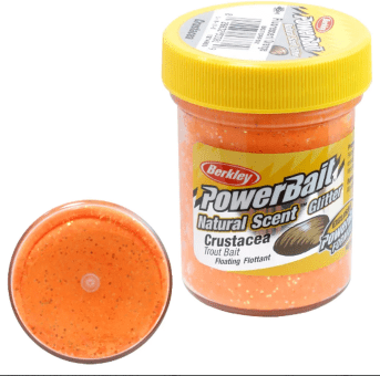 Паста форелевая Berkley Powerbait Natural Scent Glitter Trout Bait (50г) Crustacea Fluo Orange 1214505 Паста форелевая Berkley Powerbait Natural Scent Glitter Trout Bait (50г) Crustacea Fluo Orange 1214505