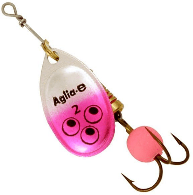 Блесна вращающаяся MEPPS Aglia E Pink (розовый) №2 4,5гр