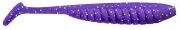 Виброхвост ZUB Bleak 90мм цвет 610 фиолетовый с блестками 5шт/уп