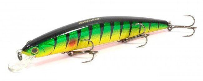 Воблер KOSADAKA Flash XS 130F 130мм 18гр 0.5-1.2м цв:PC FlxS130F-PC