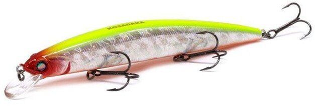 Воблер KOSADAKA Flash XS 110F 110мм 13.5гр 0.3-1.0м цв:LME FlxS110F-LME