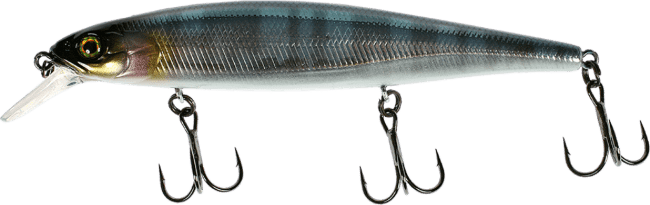 Воблер JACKALL MagSquad 115SP 115мм 16гр 1.0-1.5м Half Mirror Hasu