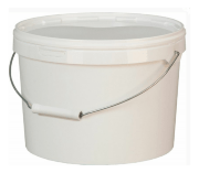 Ведро пластиковое с крышкой V-11л Ведро пластиковое с крышкой V-11л