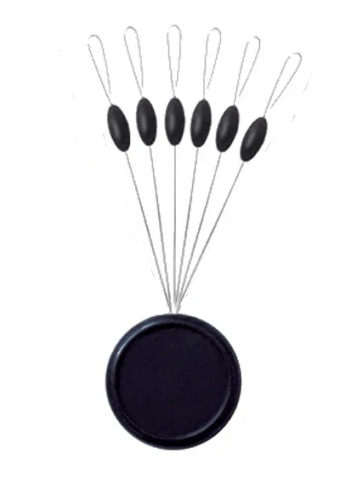 Стопор резиновый SASAME Olive Rubber Stopper оливка №M 0.22-0.32мм 6шт/уп