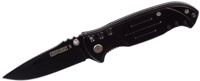 Нож туристический СЛЕДОПЫТ с зажимом, клинок 75 мм PF-PK-14