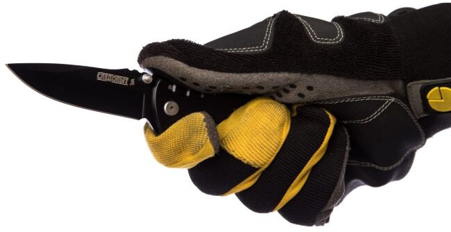 Нож туристический СЛЕДОПЫТ с зажимом, клинок 75 мм PF-PK-14