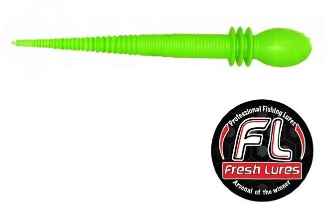 Силиконовая приманка FRESH LURES Kasper 2.4”/60мм Сыр #101 10шт/уп