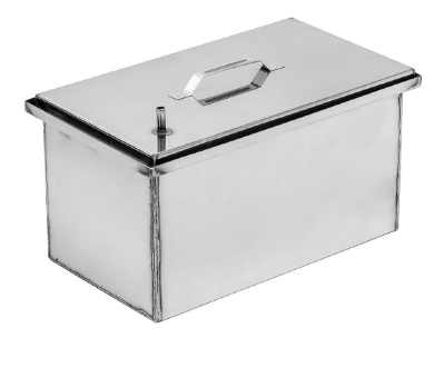 Коптильня ТПФ ТЕХНОЛИТ трехъярусная с гидрозатвором нерж сталь:1.0мм 48х28х27см 10-01-0032