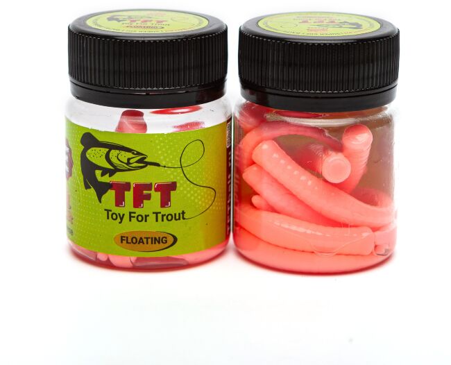 TFT Приманка силиконовая 80 мм. TOY WORMS Цвет: TW-02 Барби, Аромат: Сыр TFT Приманка силиконовая 80 мм. TOY WORMS Цвет: TW-02 Барби, Аромат: Сыр