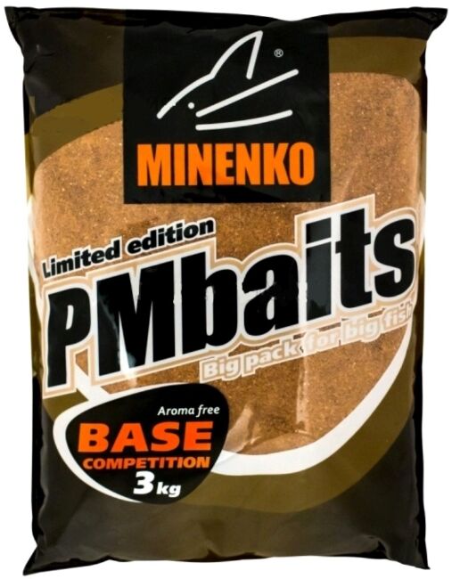 Прикормка MINENKO PM Baits Carp Fine Base Competition (aroma free) 3кг Прикормка MINENKO PM Baits Carp Fine Base Competition (aroma free) 3кг