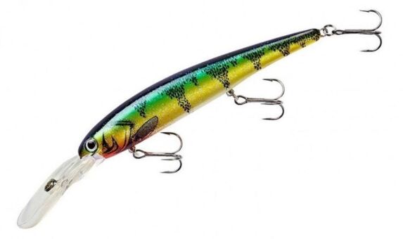 Воблер BANDIT Walley Deep F 120мм 17.5гр до 8.1м Green Perch #28 Воблер BANDIT Walley Deep F 120мм 17.5гр до 8.1м Green Perch #28