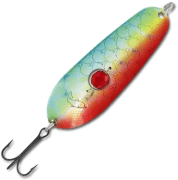 Блесна колеблющаяся KUUSAMO Rasanen 70/20 (бусинка) GR/Fye/R-S, UV