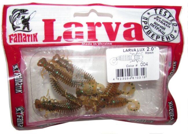 Cиликоновая приманка Fanatik Larva Lux 2.0 (5cм) 004