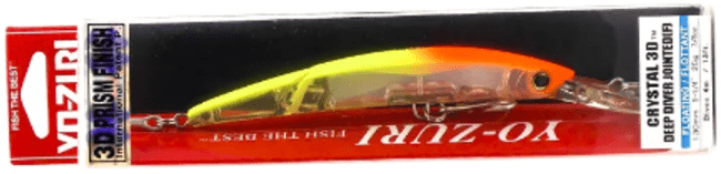 Воблер YO-ZURI Crystal 3D Minnow Deep Diver Jointed 130F 130мм 26.0гр 3.0-4.0м F1155-C57