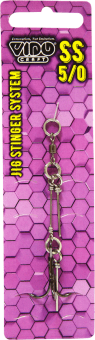 Оснастка стингер для джиг-головки VIDO CRAFT Stinger Eye Jig размер:SS Оснастка стингер для джиг-головки VIDO CRAFT Stinger Eye Jig размер:SS