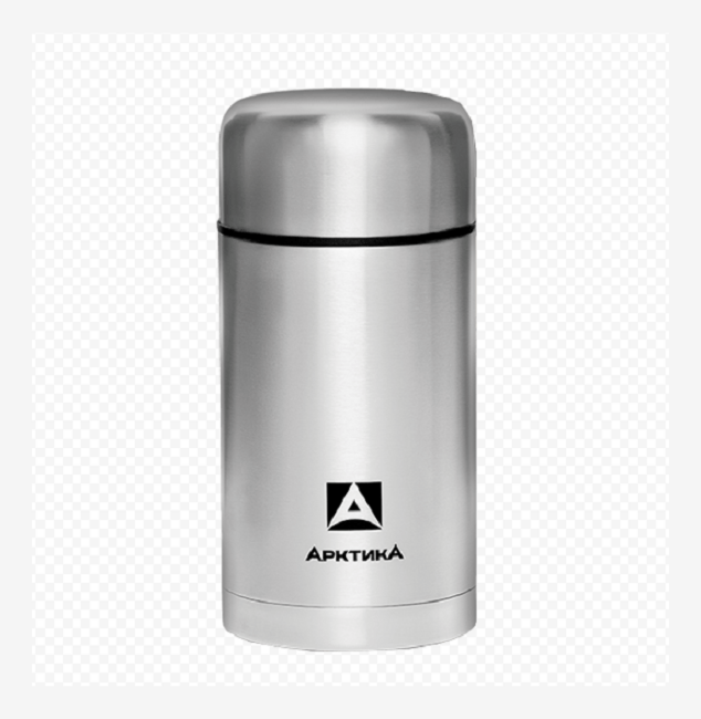 Термос АРКТИКА 301-750 с супер-широким горлом для супа и еды 0.75л стальной